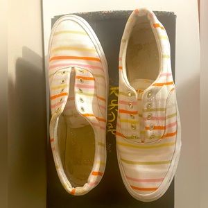 Keds x Rifle Paper Co stripe sneaker Sz 9